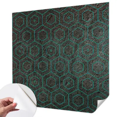 Papier peint photo sur tissu non tissé Motif géométrique