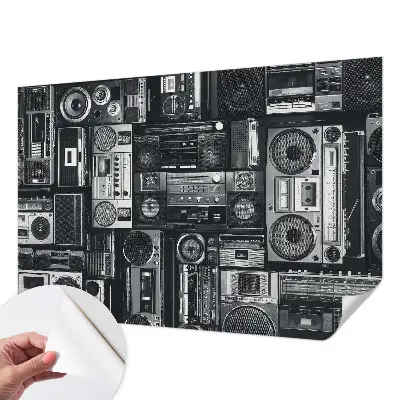 Papier peint photographique intissé Radio rétro