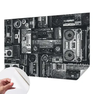 Papier peint photographique intissé Radio rétro