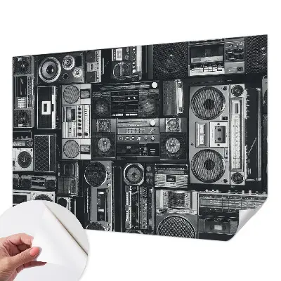Papier peint photographique intissé Radio rétro