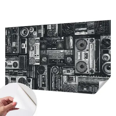 Papier peint photographique intissé Radio rétro