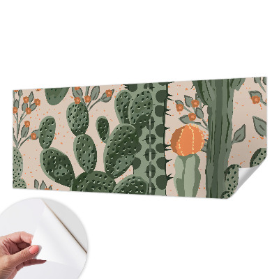 Papier peint chambre garçon Zelené kaktusy