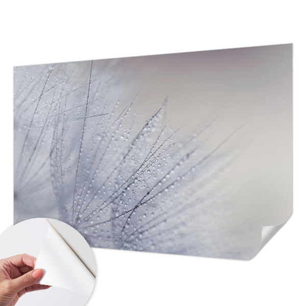 Papier peint tête de lit chambre adulte Rosná púpava