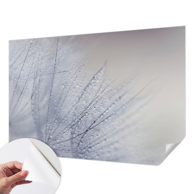 Papier peint tête de lit chambre adulte Rosná púpava