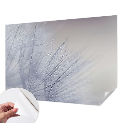 Papier peint tête de lit chambre adulte Rosná púpava