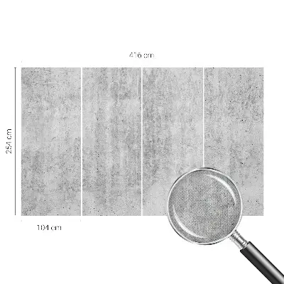 Papier peint photo sur tissu non tissé Mur en béton