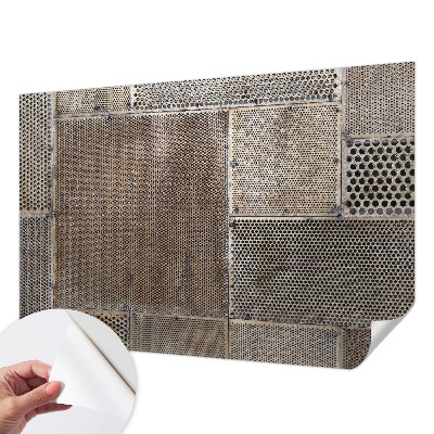 Papier peint chambre adulte cocooning Kovové vzory