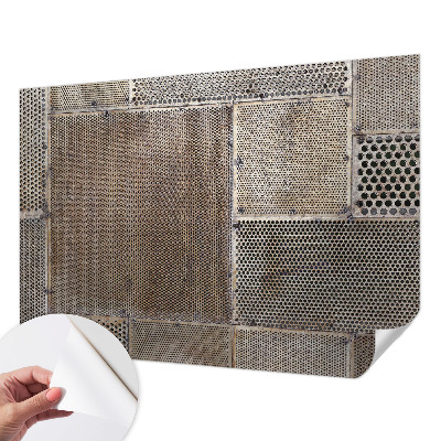 Papier peint chambre adulte cocooning Kovové vzory