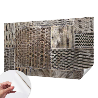 Papier peint chambre adulte cocooning Kovové vzory