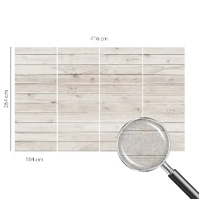 Papier peint photo sur tissu non tissé Bois naturel