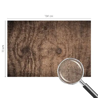 Papier peint photographique sur tissu non tissé Bois rustique