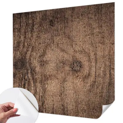 Papier peint photographique sur tissu non tissé Bois rustique
