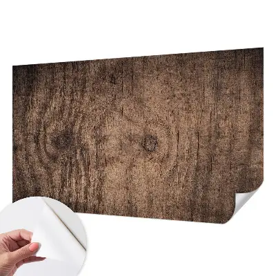Papier peint photographique sur tissu non tissé Bois rustique