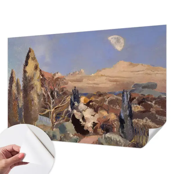 Papier peint intissé imprimé paysage forestier