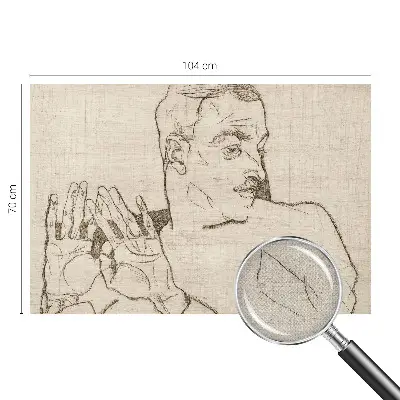 Papier peint photographique sur tissu non tissé Un caractère distinctif