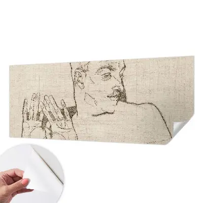 Papier peint photographique sur tissu non tissé Un caractère distinctif