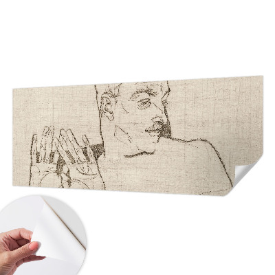 Déco papier peint salon Výrazný charakter