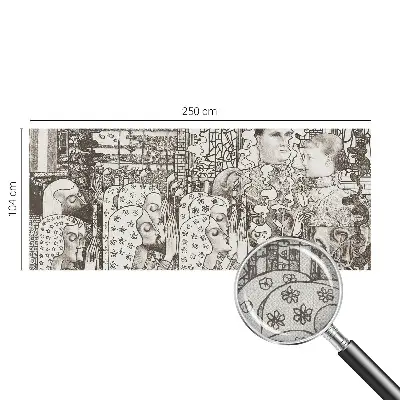 Papier peint photo grand format pour le mur Portraits floraux