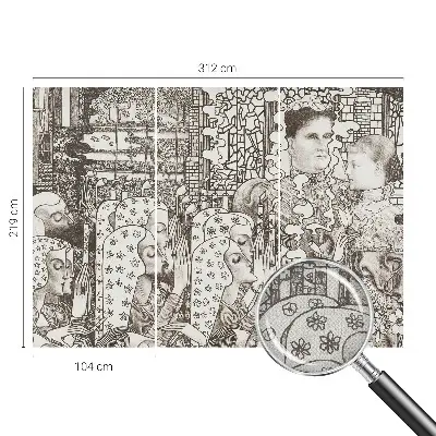 Papier peint photo grand format pour le mur Portraits floraux