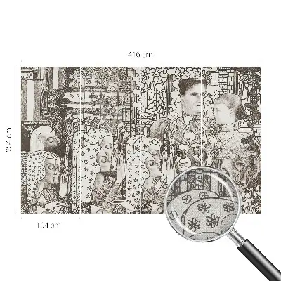 Papier peint photo grand format pour le mur Portraits floraux