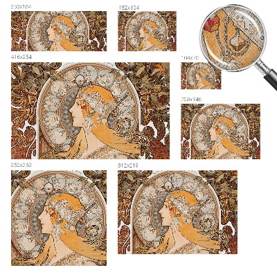 Papier peint chambre adulte cocooning Zodiakálna elegancia