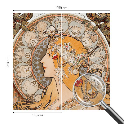 Papier peint chambre adulte cocooning Zodiakálna elegancia