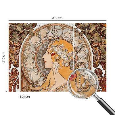 Papier peint chambre adulte cocooning Zodiakálna elegancia