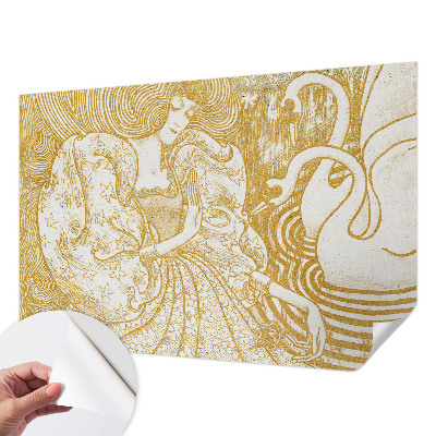 Papier peint chambre parentale Ženská elegancia