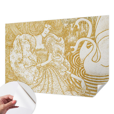 Papier peint chambre parentale Ženská elegancia