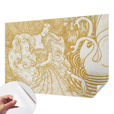 Papier peint chambre parentale Ženská elegancia