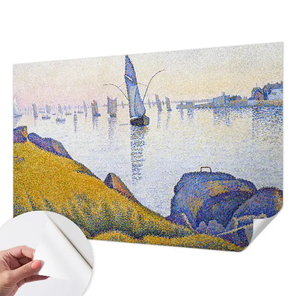 Papier peint photographique sur tissu non tissé Reflet de la voile
