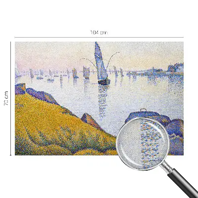 Papier peint photographique sur tissu non tissé Reflet de la voile
