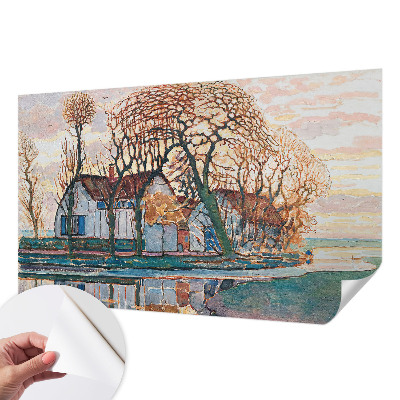 Papier peint tendance Idylická krajina