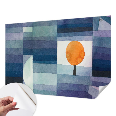 Papier peint chambre garçon Abstraktný strom