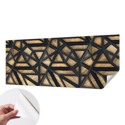 Déco papier peint salon Geometrické prepojenie