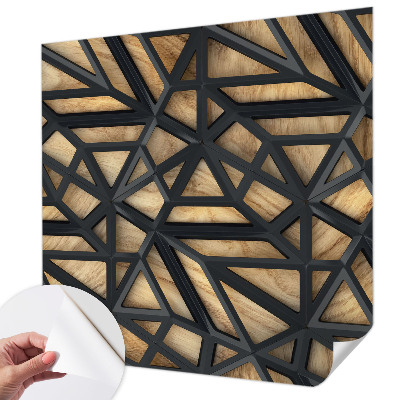 Déco papier peint salon Geometrické prepojenie
