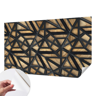 Déco papier peint salon Geometrické prepojenie
