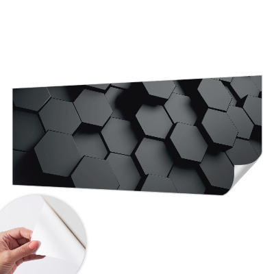 Papier peint panoramique pas cher 3D šesťuholníky