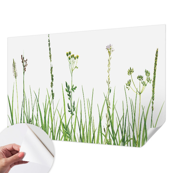 Papier peint chambre garçon Jemná flóra
