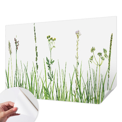 Papier peint chambre garçon Jemná flóra