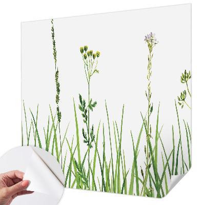 Papier peint chambre garçon Jemná flóra