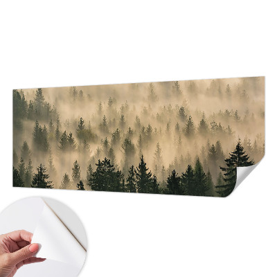 Papier peint tendance chambre adulte Lesná hmla