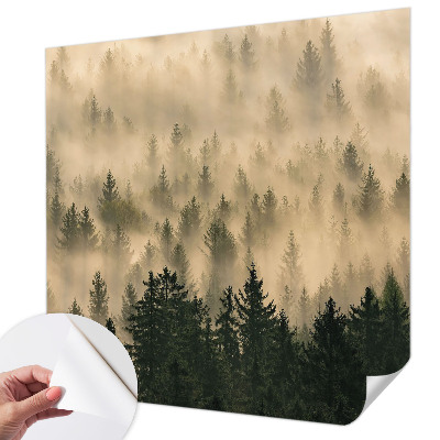Papier peint tendance chambre adulte Lesná hmla