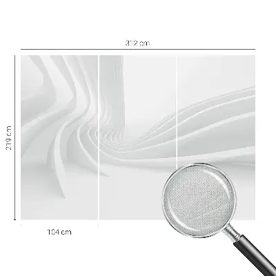 Papier peint photo grand format pour le mur Lignes de fluide