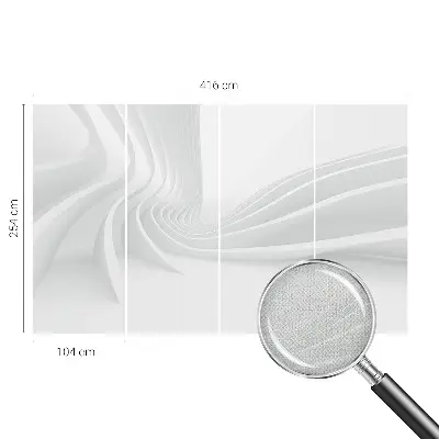 Papier peint photo grand format pour le mur Lignes de fluide
