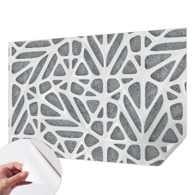 Déco papier peint salon Geometrická sieť