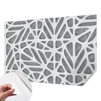 Papier peint photographique sur tissu non tissé Réseau géométrique