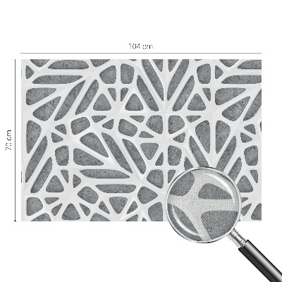 Déco papier peint salon Geometrická sieť