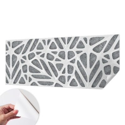 Déco papier peint salon Geometrická sieť
