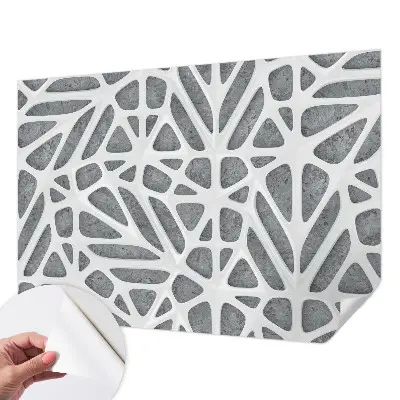 Papier peint photographique sur tissu non tissé Réseau géométrique